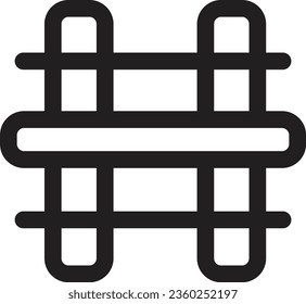 Icono de esquema de trabajo de herramienta de carga