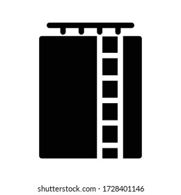 ladder vector glyph color icon 