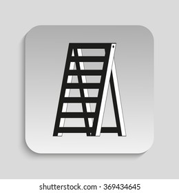  Ladder. Vector icon.