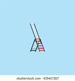 Ladder. Vector icon.