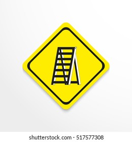 Ladder. Vector icon.