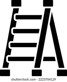 Ladder vector icon. Can be used for printing, mobile and web applications.