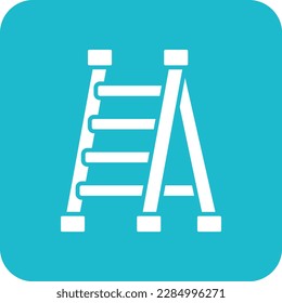 Ladder vector icon. Can be used for printing, mobile and web applications.