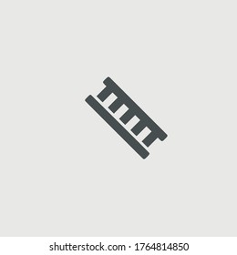 Ladder vector icon illustration sign