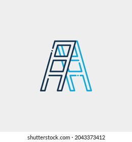 Ladder vector icon illustration sign