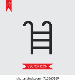 Ladder vector icon illustration symbol
