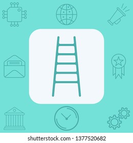 Ladder vector icon sign symbol
