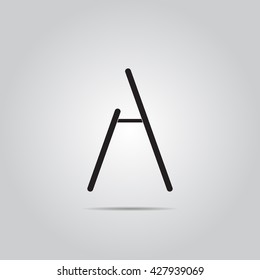 ladder vector icon for web and mobile