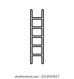 Ladder vector icon.vector illustration color aditable