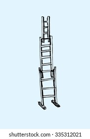 Ladder vector illustration