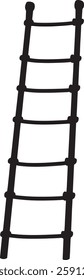 Ladder Vector Illustration, Isolated on White Background