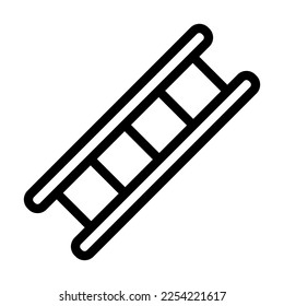 Ladder Vector Line Icon Design