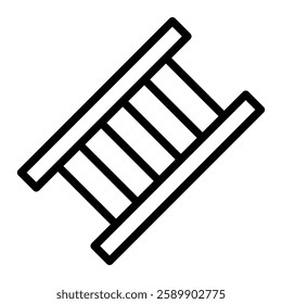 Ladder Vector Line Icon Design For Personal And Commercial Use