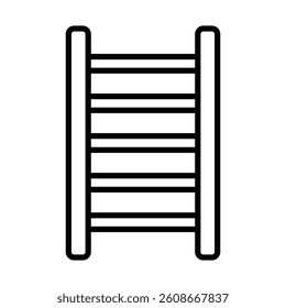 Ladder Vector Line Icon Design