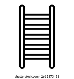 Ladder Vector Line Icon Design