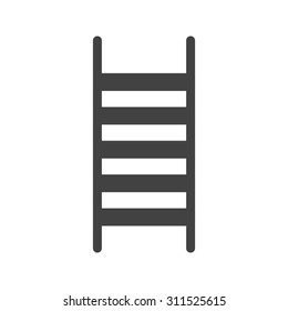 Ladder, wall, stairs icon vector image.Can also be used for gardening. Suitable for mobile apps, web apps and print media.