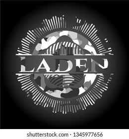 Laden grey camo emblem