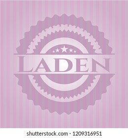 Laden pink emblem