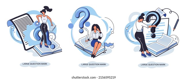 Ladge question mark metaphor. Problem and solution concept, question mark. Ask questions and receive answers. Online support center. Solving complex issues, why sign forum. FAQ frequently asked help