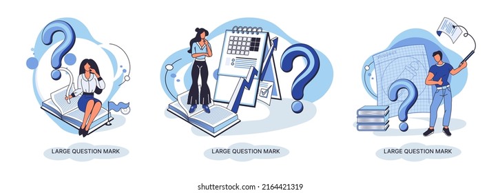 Ladge question mark metaphor. Problem and solution concept, question mark. Ask questions and receive answers. Online support center. Solving complex issues, why sign forum. FAQ frequently asked help