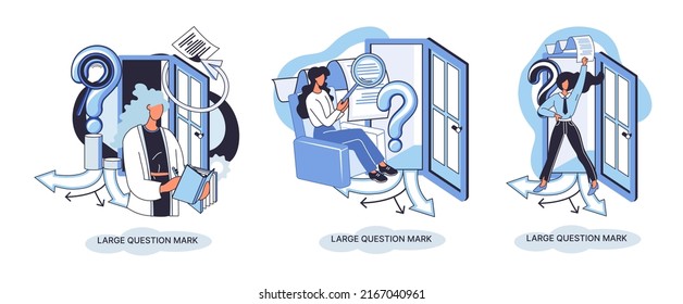 Una gran metáfora de signo de interrogación. Concepto de problema y solución, signo de interrogación. Haz preguntas y recibe respuestas. Centro de asistencia en línea. Solucionando problemas complejos, por qué firmar el foro. Ayuda más frecuente