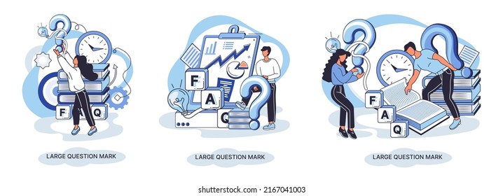 Ladge question mark metaphor. Problem and solution concept, question mark. Ask questions and receive answers. Online support center. Solving complex issues, why sign forum. FAQ frequently asked help