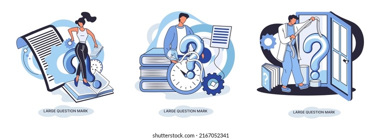 Ladge question mark metaphor. Problem and solution concept, question mark. Ask questions and receive answers. Online support center. Solving complex issues, why sign forum. FAQ frequently asked help