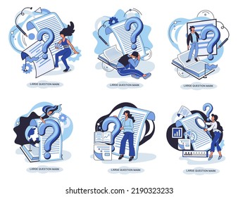 Ladge question mark metaphor. Problem and solution concept, question mark. Ask questions and receive answers. Online support center. Solving complex issues, why sign forum. FAQ frequently asked help