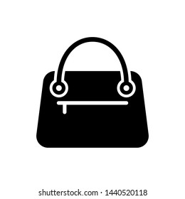 Ladies bag symbol icon vector illustration