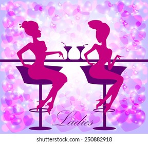 Ladies in cafe
