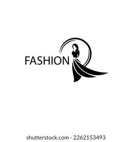 Ladies Clothing store logo Design Idea - Boutique and garments fashion logo Silhouette