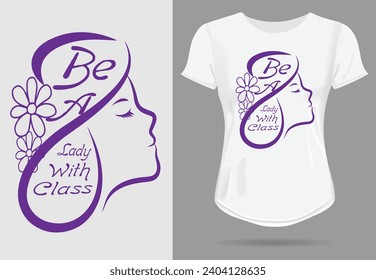 Ladies gens clothing womens day winter Motivational Qoute Stylist graffiti casual typoghaphy Trending and T shirt Design 
