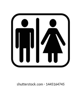 ladies and gent icon vector design template
