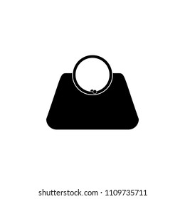 ladies handbag icon. Element of bag icon for mobile concept and web apps. Detailed ladies handbag icon can be used for web and mobile. Premium icon on white background