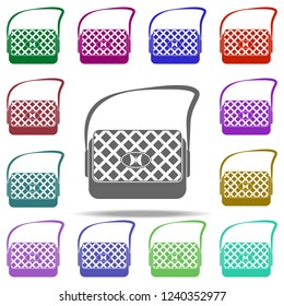 ladies handbag icon. Element of bag icon for mobile concept and web apps. Detailed ladies handbag icon can be used for web and mobile. Premium icon on white background