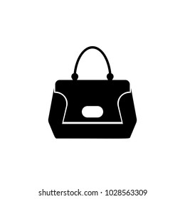 ladies handbag icon. Element of women's accessories icon. Premium quality graphic design. Signs,  symbols collection icon for websites, web design, mobile app on white background