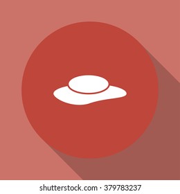 ladies' hats. Flat design style eps 10