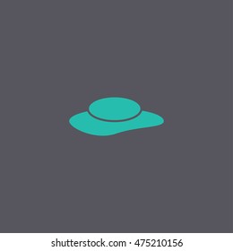 ladies hats. Flat design style eps 10
