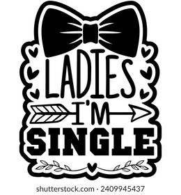 ladies im single valentines black vector graphic design and cut file