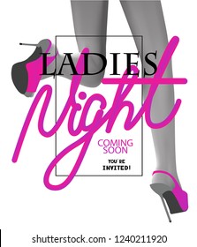 12,642 Ladies night silhouette Images, Stock Photos & Vectors ...