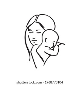 Ladies pic the child vector image 