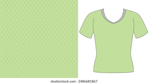 Ladies polka dot ring circle on background for backdrop and wallpaper template. repeat seamless style design for fabric printing