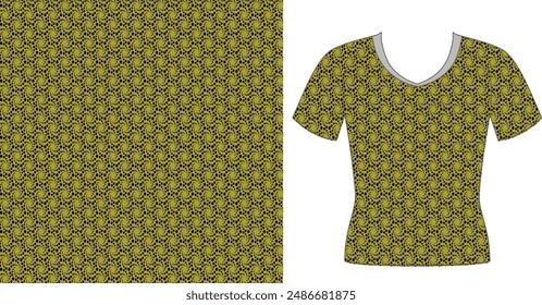 Las señoras polka punto anillo círculo en el fondo para el telón de fondo y la Plantilla de Fondo de pantalla.