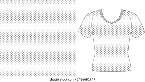 Ladies polka dot ring circle on background for backdrop and wallpaper template. repeat seamless style design for fabric printing
