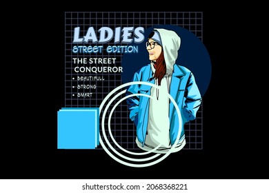 ladies street conqueror street wear design