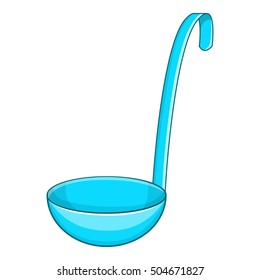 Ladle icon. Cartoon illustration of ladle vector icon for web