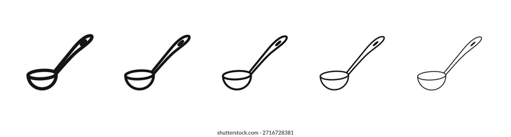 Ladle Icon Design, Logo, App, UI. Vektorgrafik, EPS