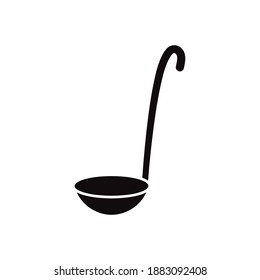 Ladle icon design template vector isolated illustration
