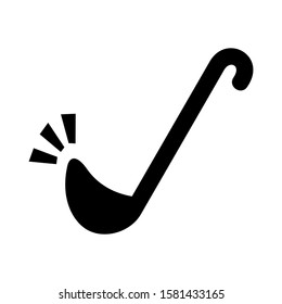 ladle icon isolated sign symbol vector illustration - high quality black style vector icons
