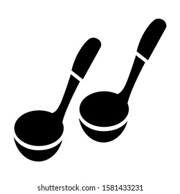 ladle icon isolated sign symbol vector illustration - high quality black style vector icons
